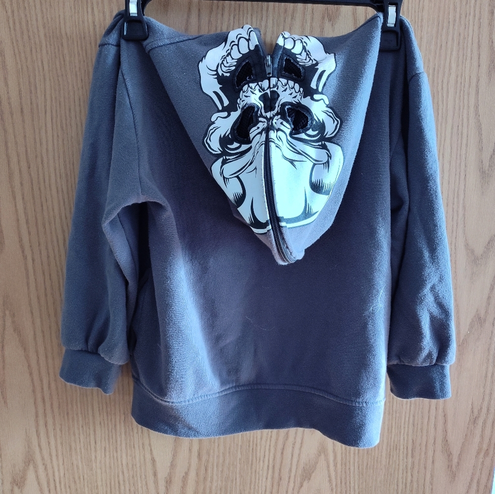 Boys skeleton hoodie - Picture 3 of 4